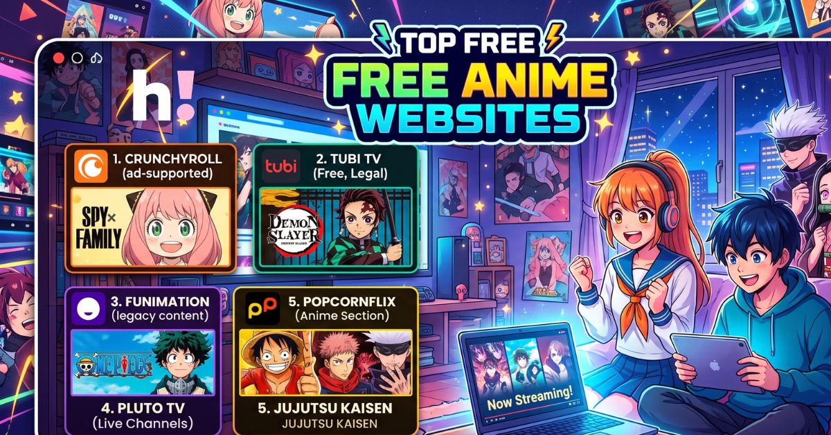 Top Free Anime Websites: Where to Stream Safely in HD (2026 Guide)