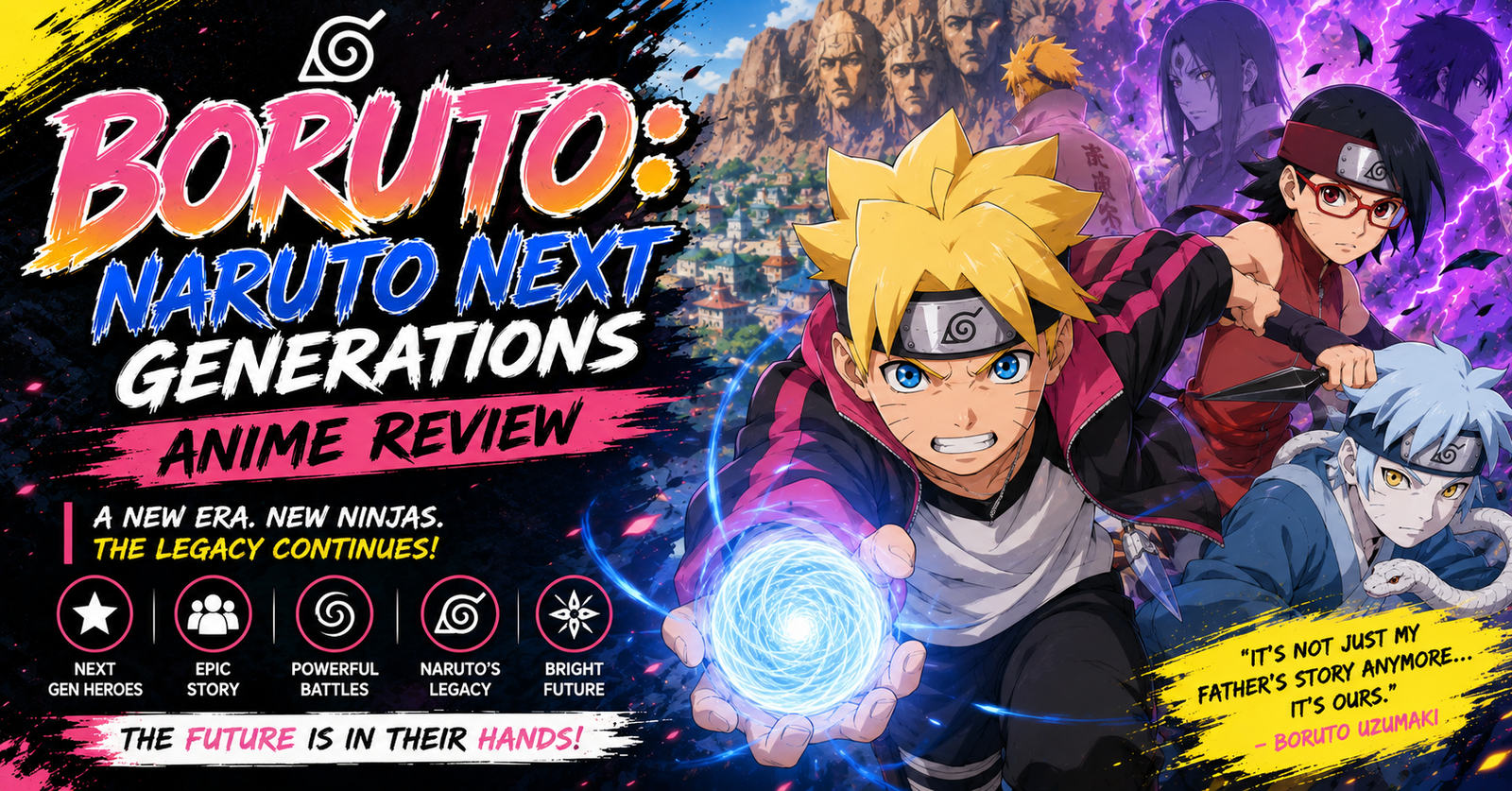 Boruto: Naruto Next Generations Anime Review: A New Generation Steps Up