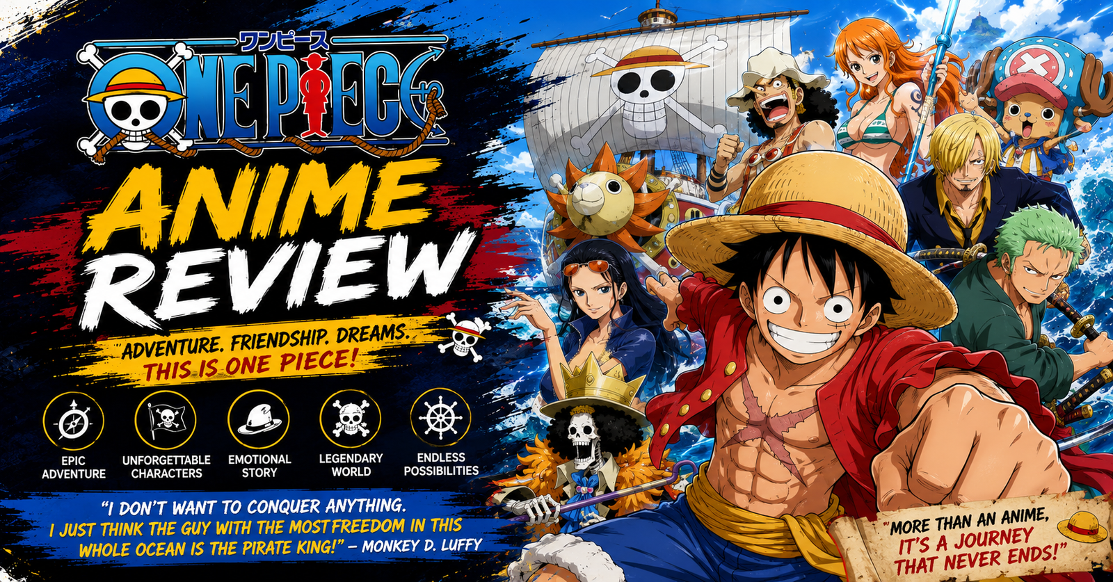 One Piece Anime Review: The Long Voyage That Still Delivers
