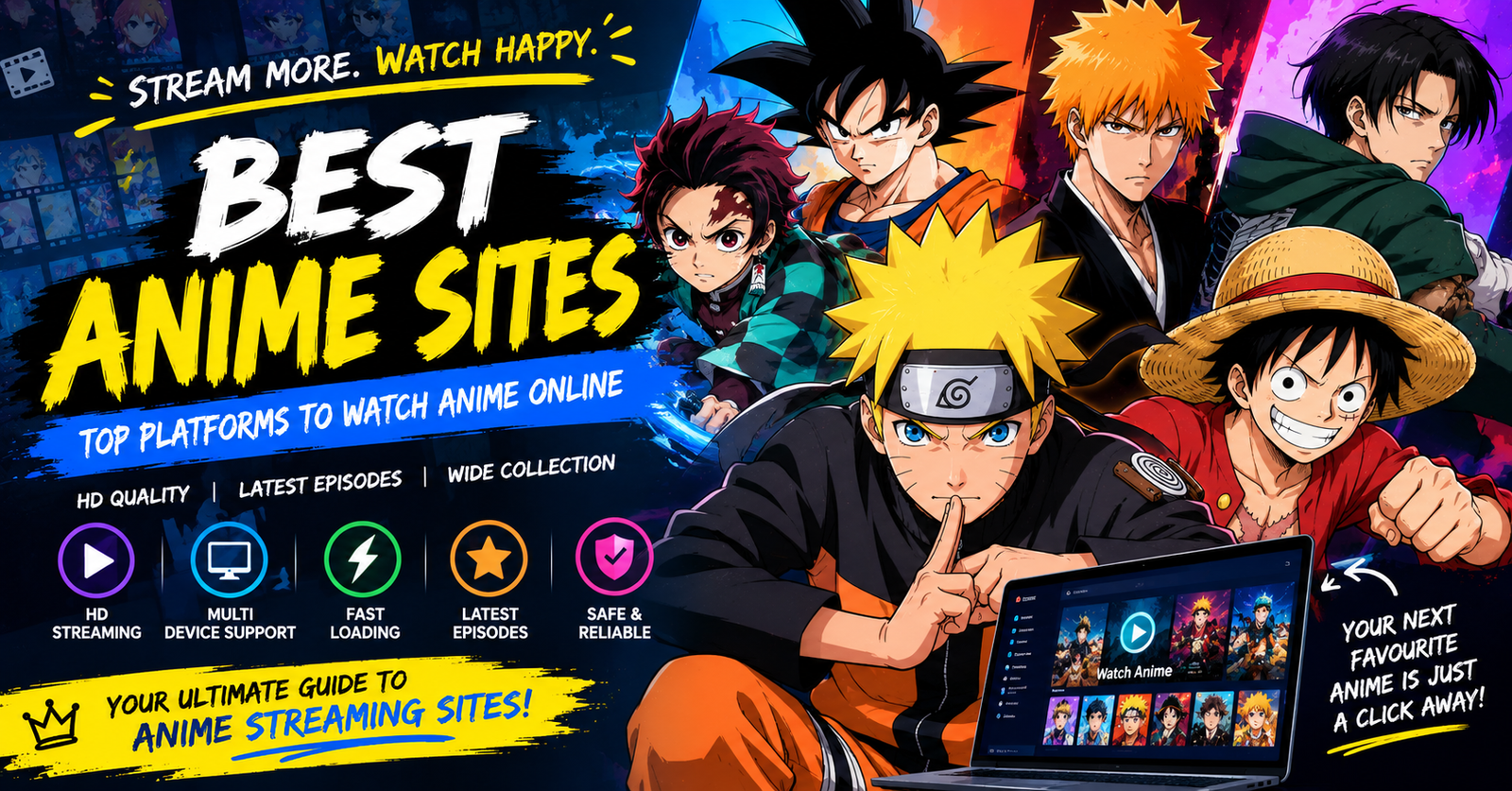 Best Anime Sites in 2026: Where to Watch Anime Online (Legally and Safely)